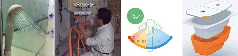 図17-2　節湯の工夫それぞれ（Ｈ25省エネ基準の定義）