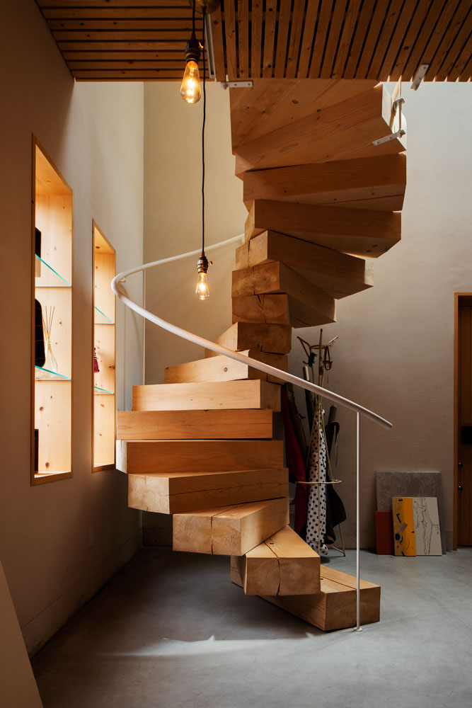 木製クラシックオブジェ 階段 - インテリア小物