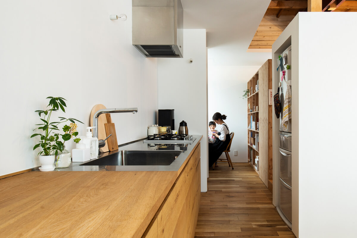 Ldkを広く使える 壁付けキッチンの魅力 キッチン 家づくりのアイデア Replan リプラン Webmagazine